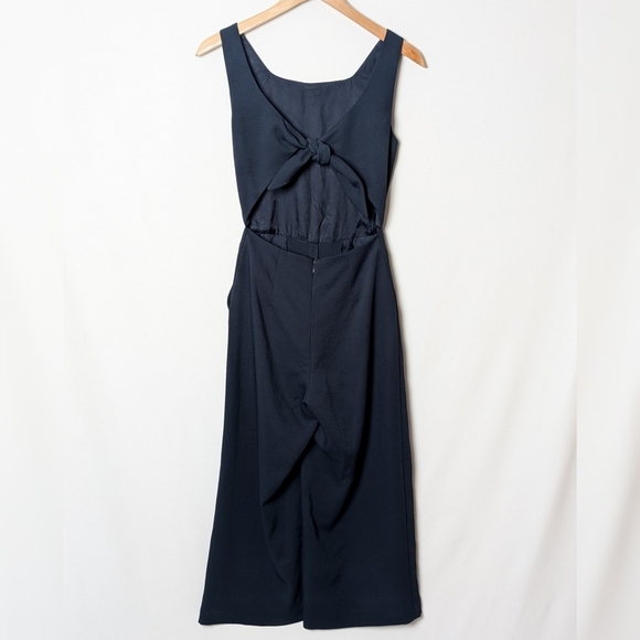 WILFRED Ecoulement Jumpsuit Square Neck Blue 0 Aritzia - Picture 6 of 10
